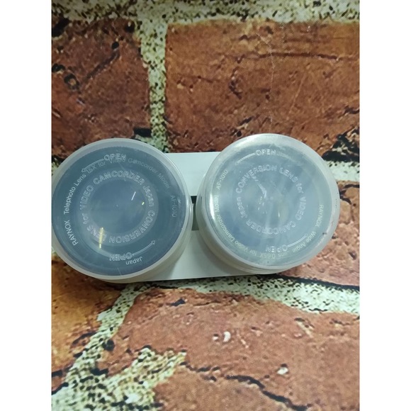 Pair of Raynox Telephoto Lenses for Video Camcorder Model AF-1010 - Picture 1 of 2